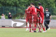 Kreisliga - Saison 2025/26- TSV Ingolstadt Nord - Türk SV Ingolstadt - Der 0:1 Führungstreffer durch Arda Keskin - jubel  - XXXXX - Foto: Meyer Jürgen