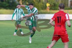 Landesliga - Saison 2025/26 - SV Manching - TSV Dachau  - Marcel Posselt (Nr.12 - SV Manching) - XXXXX - Foto: Meyer Jürgen