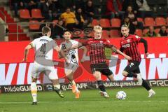 3. Liga; FC Ingolstadt 04 - Dynamo Dresden; Tobias Bech (11, FCI) Knipping Tim (4 DD) Park Kyu-Hyun (2 DD) Valmir Sulejmani (7, FCI)