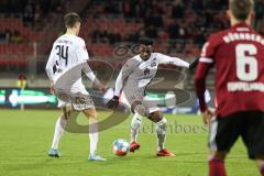 2.BL; 1. FC Nürnberg - FC Ingolstadt 04; Hans Nunoo Sarpei (18 FCI) Merlin Röhl (34, FCI)