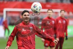 3. Liga; FC Ingolstadt 04 - TSV 1860 München; Berkay Öztürk (39 FCI) vor dem Spiel