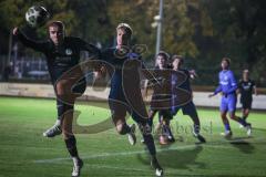 Landesliga - Saison 2026/27 - SV Manching - VFB Durach - Dzenis Seferovic (Nr.6 - SV Manching) - Simon Frasch blau Durach  - Foto: Meyer Jürgen