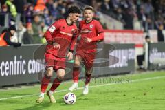 3. Liga; VfL Osnabrück - FC Ingolstadt 04; Davide Sekulovic (33, FCI) Max Besuschkow (17, FCI)