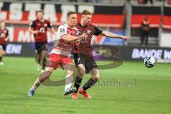 3. Liga; FC Ingolstadt 04 - SSV Jahn Regensburg; Jannik Mause (7, FCI) Bittroff Alexander (13 SSV)