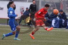 A-Junioren - Bundesliga Süd FC Ingolstadt 04 - TSG 1899 Hoffenheim - Mustafa Özden (Nr.37 - FCI A-Junioren) rot -  Foto: Meyer Jürgen