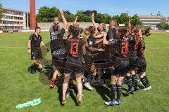 2. Frauen-Bundesliga - Saison 2021/2022 - FC Ingolstadt 04 - TSG 1899 Hoffenheim - Jubel - Der Klassenerhalt ist geschafft - Foto: Meyer Jürgen