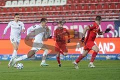 3. Liga - FSV Zwickau - FC Ingolstadt 04 - Filip Bilbija (35, FCI) Dennis Eckert Ayensa (7, FCI) Könnecke Mike (13 Zwickau) Stanic Jozo (6 Zwickau)