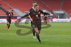 2.BL; FC Ingolstadt 04 - Hannover 96; Tor Jubel Treffer Marcel Gaus (19, FCI) Stefan Kutschke (30, FCI)