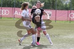 2. Fußball-Liga - Frauen - Saison 2022/2023 - FC Ingolstadt 04 -  SG 99 Andernach - Erjona Zani (Nr.7 - FCI Frauen) -Wagner Alina weiss Andernach -  Schüller Dana #19 Andernach - Foto: Meyer Jürgen