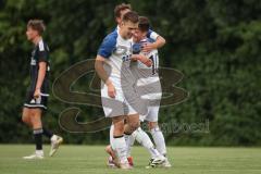 Kreisklasse - Saison 2026/27 - TSV Etting - SV Sandersdorf - Der 1:0 Führungstreffer durch Michael Belousow weiss Etting - jubel -  - XXXXX - Foto: Meyer Jürgen