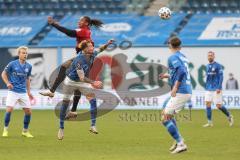 3. Liga - Hansa Rostock - FC Ingolstadt 04 - Caniggia Ginola Elva (14, FCI) Jan Löhmannsröben (24 Rostock)