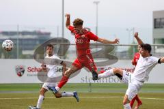 Bayernliga Süd - Saison 2022/2023 - FC Ingolstadt 04 -  VFR Garching - Der 2:0 Führungstreffer durch Krupa Jeroen (Nr.17 - Fc Ingolstadt 04 II) - Jubel - Foto: Meyer Jürgen