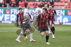 3. Liga; FC Ingolstadt 04 - SV Sandhausen; Tor Jubel Treffer Elfmeter Sebastian Grönning (11, FCI) 2:1 Pascal Testroet (37, FCI) Emre Gül (5, FCI) Lorch Jeremias (6 SVS)