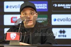 3. Liga; FC Ingolstadt 04 - TSV Havelse; Interview Pressekonferenz Cheftrainer Samir Ferchichi (TSV)