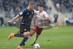 3. Liga - Saison 2025/26 - Waldhof Mannheim  -  FC Ingolstadt 04 - Mads Borchers (Nr.9 - FC Ingolstadt 04) - XXXXX - Foto: Meyer Jürgen