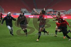 3. Fußball-Liga - Saison 2020/2021 - FC Ingolstadt 04 - FC Viktoria Köln - Ganiggia Ginola Elva (#14,FCI)  erzielt den 2:1 Siegtreffer - jubel - Foto: Meyer Jürgen