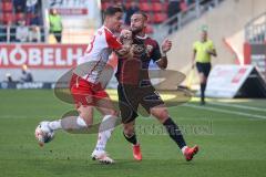 2.BL; FC Ingolstadt 04 - SSV Jahn Regensburg; Jan Elvedi (33 SSV) Fatih Kaya (9, FCI)