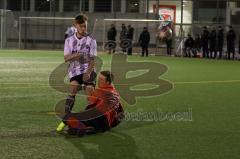 Audi Schanzer Amateur Cup 2022 -  Finale  - TSV Hohenwart - TSV Walpertskirchen - Der 2:0 Führungstreffer durch Leon Sedlmair weiss Hohenwart - jubel -  Thomas Pfanzelt Torwart Walpertskirchen -  - Foto: Jürgen Meyer