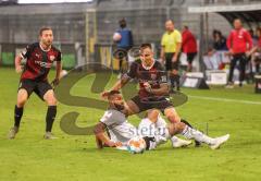 2.BL; SV Sandhausen - FC Ingolstadt 04 - Dominik Franke (3 FCI) Rico Preißinger (6, FCI)