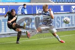 3. Liga - MSV Duisburg - FC Ingolstadt 04 - Michael Heinloth (17, FCI) Lukas Scepanik (7 MSV)