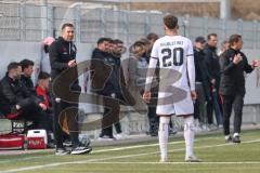 Bayernliga Nord - Saison 2024/25 - FC Ingolstadt 04 II - TSV Kornburg - Cheftrainer Patrick Schönfeld (FCI U21) - Din Alajbegovic (Nr.20 - FCI U21) - Foto: Meyer Jürgen
