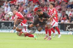3. Liga - Saison 2025/26 - Energie Cottbus - FC Ingolstadt 04  - Lukas Fröde (Nr.34 - FC Ingolstadt 04) - XXXXX - Foto: Meyer Jürgen