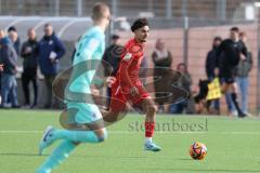 A-Junioren Bundesliga  - Saison 2023/24 - A-Junioren - FC Ingolstadt 04 - TSV 1860 München - Berkey Öztürk (Nr.8 - FC Ingolstadt 04 A-Jugend) - XXXXX - Foto: Meyer Jürgen