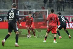 3. Liga; FC Ingolstadt 04 - SC Verl; Gustav Christensen (24, FCI) Besio Alessio (23 Verl) Emilio Kehrer (44, FCI) Gayret Timur (30 Verl)