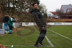 BZL - Oberbayern Nord - SV Manching - SV Kasing -  Florian Stegmeier Trainer Manching - Foto: Jürgen Meyer