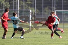 Toto-Pokal; FSV Harthof München - FC Ingolstadt 04; Zweikampf Kampf um den Ball Frederik Christensen (11, FCI) Timo Hengmith (41, FCI)