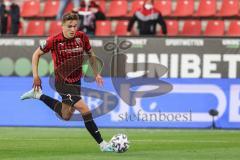 Relegation 1 - FC Ingolstadt 04 - VfL Osnabrück - Dennis Eckert Ayensa (7, FCI) im Alleingang überwindet Beermann Timo (33 VfL) und erzielt das 3:0 Tor Jubel, lupft über Torwart Kühn Philipp (22 VfL)