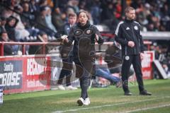3. Liga; SC Verl - FC Ingolstadt 04; Cheftrainerin Sabrina Wittmann (FCI) erklärt