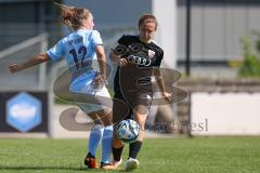 2. Fußball-Liga - Frauen - Saison 2023/2024 - FC Ingolstadt 04 - SG 99 Andernach - Katharina Reikertsdorfer (Nr.20 - FCI Frauen) - Leonie Krump (Nr.12 - Andernach) - Foto: Meyer Jürgen