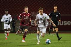 2.BL; 1. FC Nürnberg - FC Ingolstadt 04; Florian Pick (26 FCI) Tempelmann Lino (6 , 1.FCN)