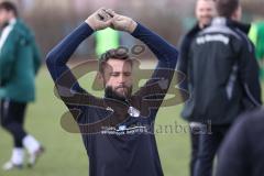 Fussball - Kreisliga - FC Gerolfing - SV Karlshuld - Christian Träsch Fc Gerolfing beim warm machen - Foto: Meyer Jürgen