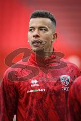 3. Liga; FC Ingolstadt 04 - TSG Hoffenheim II; vor dem Spiel Marcel Costly (22, FCI)