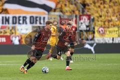 3. Liga; FC Ingolstadt 04 - SG Dynamo Dresden; Sebastian Grönning (11, FCI) Felix Keidel (43, FCI)