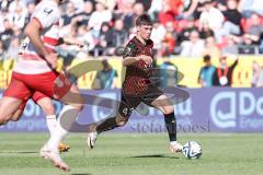 3. Liga; SSV Jahn Regensburg - FC Ingolstadt 04; Felix Keidel (43, FCI)