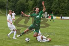 BZL Oberbayern Nord - Testspiel - TSV Aiglsbach - SV Manching - Josef Huber grün Manching - Foto: Jürgen Meyer