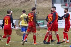 Bezirksliga - SV Kasing - SV Dornach - Der 1:0 Führungstreffer durch Martin Oblinger #10 Kasing - Jubel - Jan Witek #27 Kasing - Foto: Jürgen Meyer