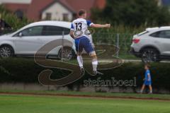 Bezirksliga - Saison 2023/2024 - TSV Gaimersheim - TSV Rohrbach  - Der 0:2 Führungstreffer durch Thomas Schwarzmeier weiss Rohrbach - jubel - Foto: Meyer Jürgen
