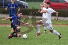 Kreisliga - Saison 2022/2023 - TSV Gaimersheim - FC Sandersdorf - Benjamin Anikin weiss Gaimersheim - Christian Winkler blau Sandersdorf - Foto: Meyer Jürgen