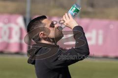 Bayernliga Süd - Saison 2022/2023 - FC Ingolstadt 04 - FC Deisenhofen - Cheftrainer Alexander  Käs (FCI II) - Foto: Meyer Jürgen