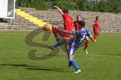 A - Junioren Bundesliga Süd/Südwest -  Saison 2021/2022 - FC Ingolstadt 04 - Karlsruher SC - Schmid Mamuel (#7 FCI) - Rafailidis Aggelos blau Karlsruhe - Foto: Meyer Jürgen