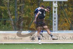 Bezirksliga - Saison 2025/26 - TSV Ober./Unterhaunstadt -  TSV Gaimersheim - Philipp Stipic (Nr.6 - TSV Gaimersheim) - Angelo Boharu blau Ober/Unterh.stadt - Foto: Meyer Jürgen