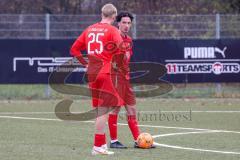 A-Junioren - Bundesliga Süd Fc Ingolstadt 04 - SC Freiburg -  Sekulovic Davide (Nr.7 - FC Ingolstadt A-Jugend) - Lechner  Luca (Nr.25 - FC Ingolstadt A-Jugend) - Foto: Meyer Jürgen