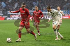 3. Liga; FC Ingolstadt 04 - TSV 1860 München; Max Besuschkow (17, FCI) Marcel Costly (22, FCI) Voet Siemen (3 TSV)
