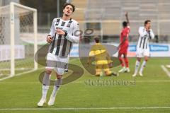 3. Liga; TSV Havelse - FC Ingolstadt 04; Torchance verpasst Dennis Kayigin (10, FCI) ärgert sich Torwart Opitz Tom (1 TSV) Fredrik Carlsen (8, FCI)