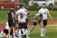 A-Klasse - Saison 2023/24 - TSV Gaimersheim II - FC Gerolfing II-  - Der 5:3 Führungstreffer per Elfmeter durch Fabian Kühnert weiss Gaimersheim - jubel - XXXXX - Foto: Meyer Jürgen