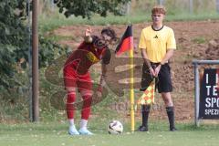 Freundschaftsspiel- Saison 2025/26- SV Kasing - FC Geisenfeld-  - Fabian Reichenberger rot Kasing - XXXXX - Foto: Meyer Jürgen